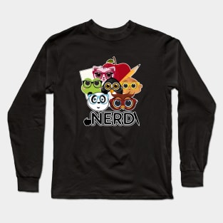 Nerd 3 Long Sleeve T-Shirt